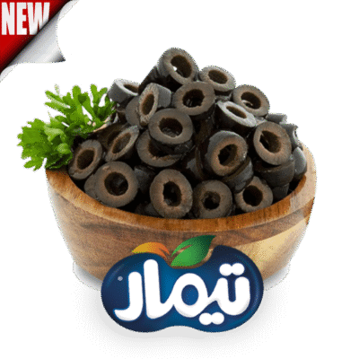 تيمار زيتون شرائح اسود 4ك