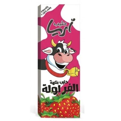 حليب اريا ميكس فراولة 200جم *24