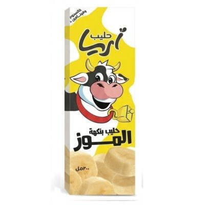 حليب اريا ميكس موز200جم *24